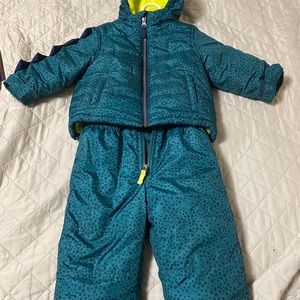 Carters snow suit 18 months worn once in EUC